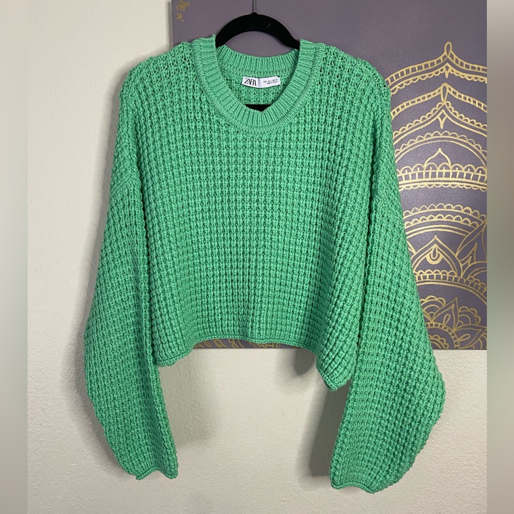 ZARA Heavy Knit Sweater - Picture 2 of 3